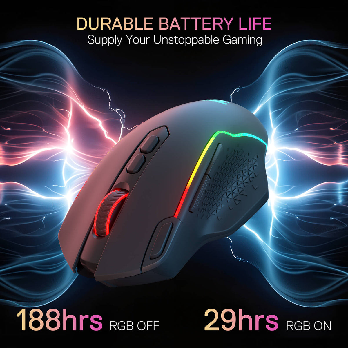 TAIPAN PRO M810 PRO Wireless Gaming Mouse, image 29 of 36 - enlarged view