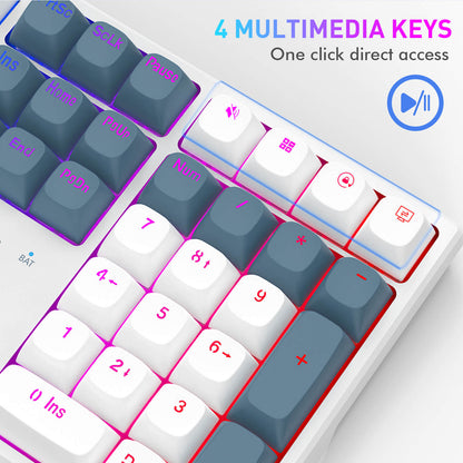TRUNDLE K668 Wireless Mechanical Keyboard - thumbnail 6