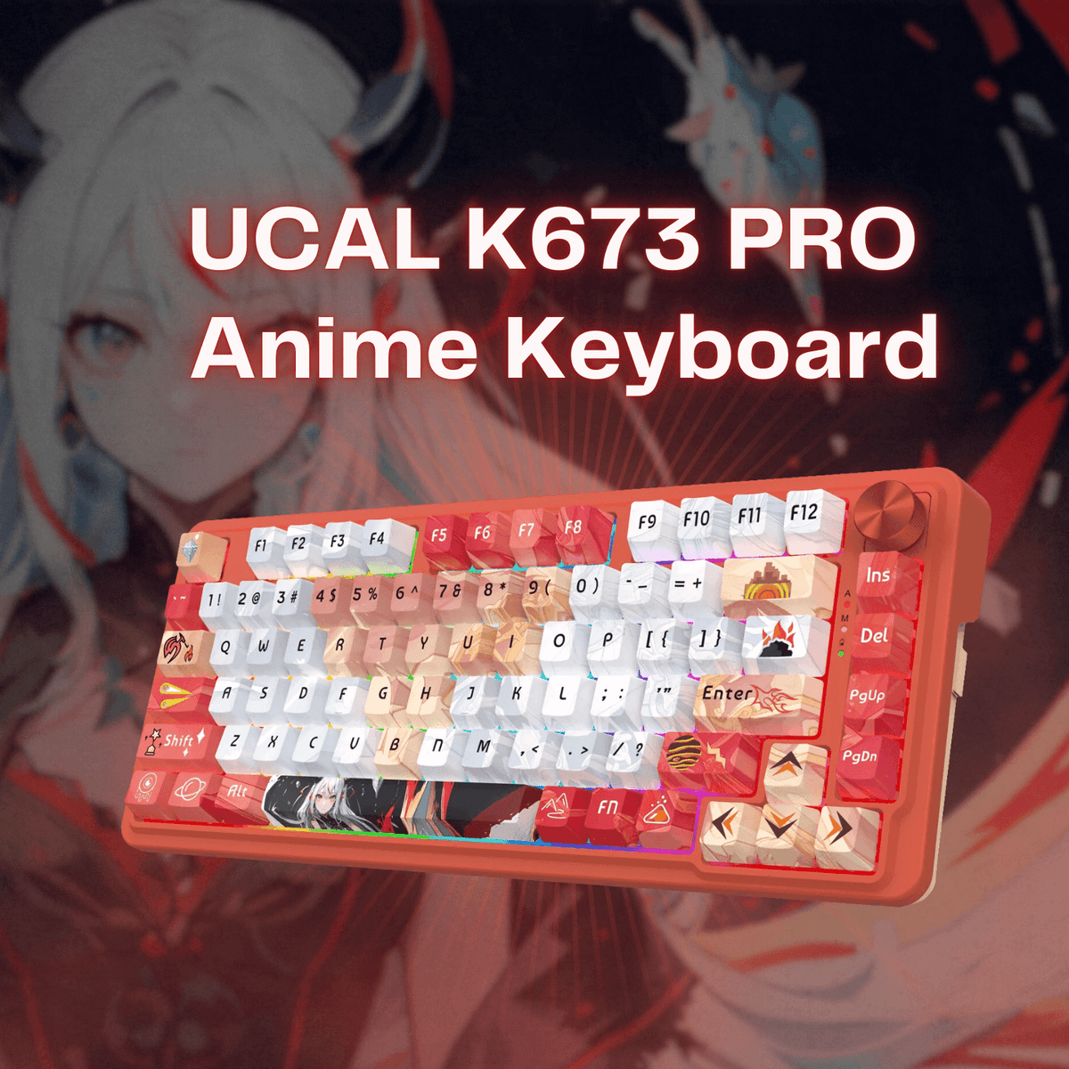 UCAL K673 PRO Anime Keyboard, image 13 of 17