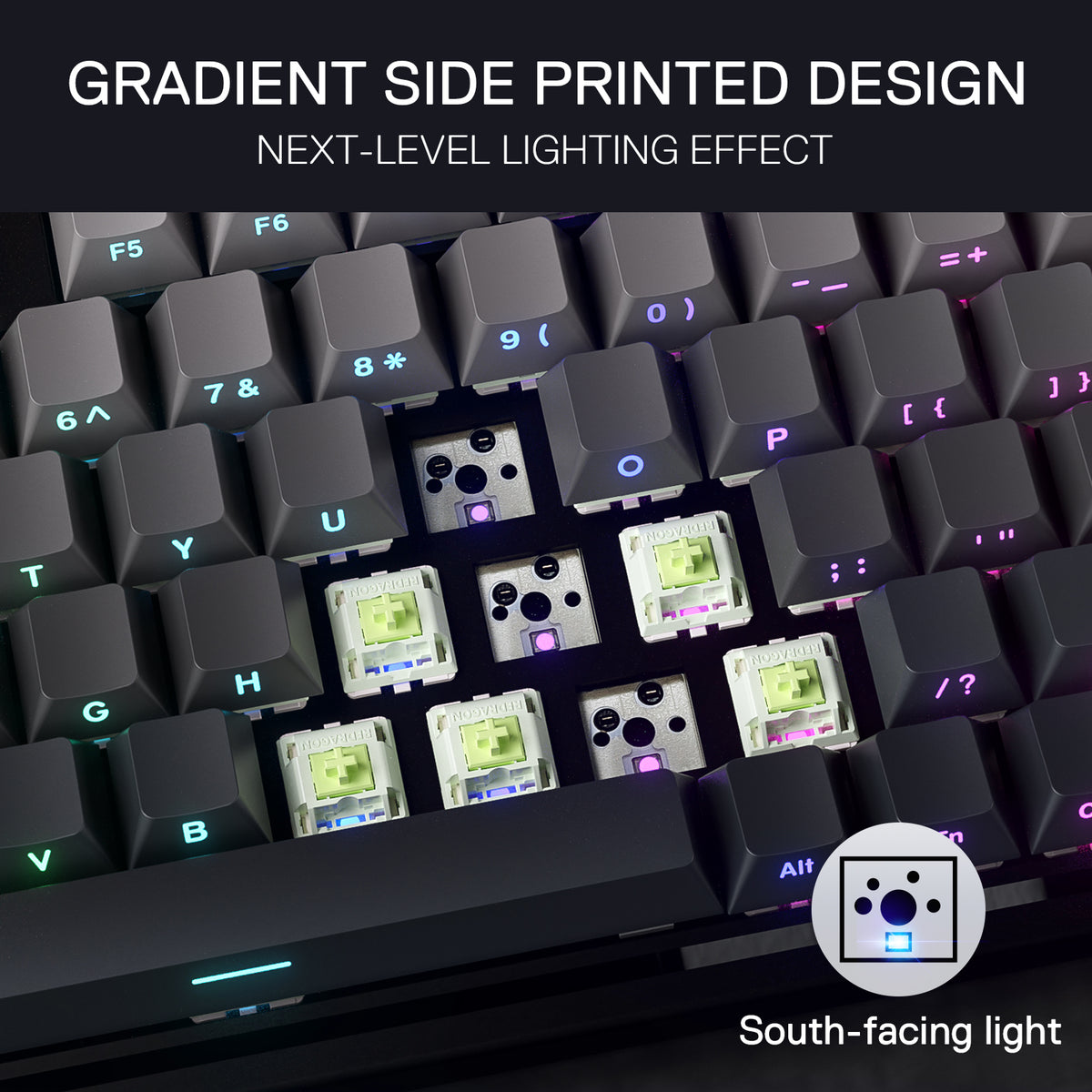 UCAL K673 PRO (Side Printed PBT Keycaps), image 9 of 17