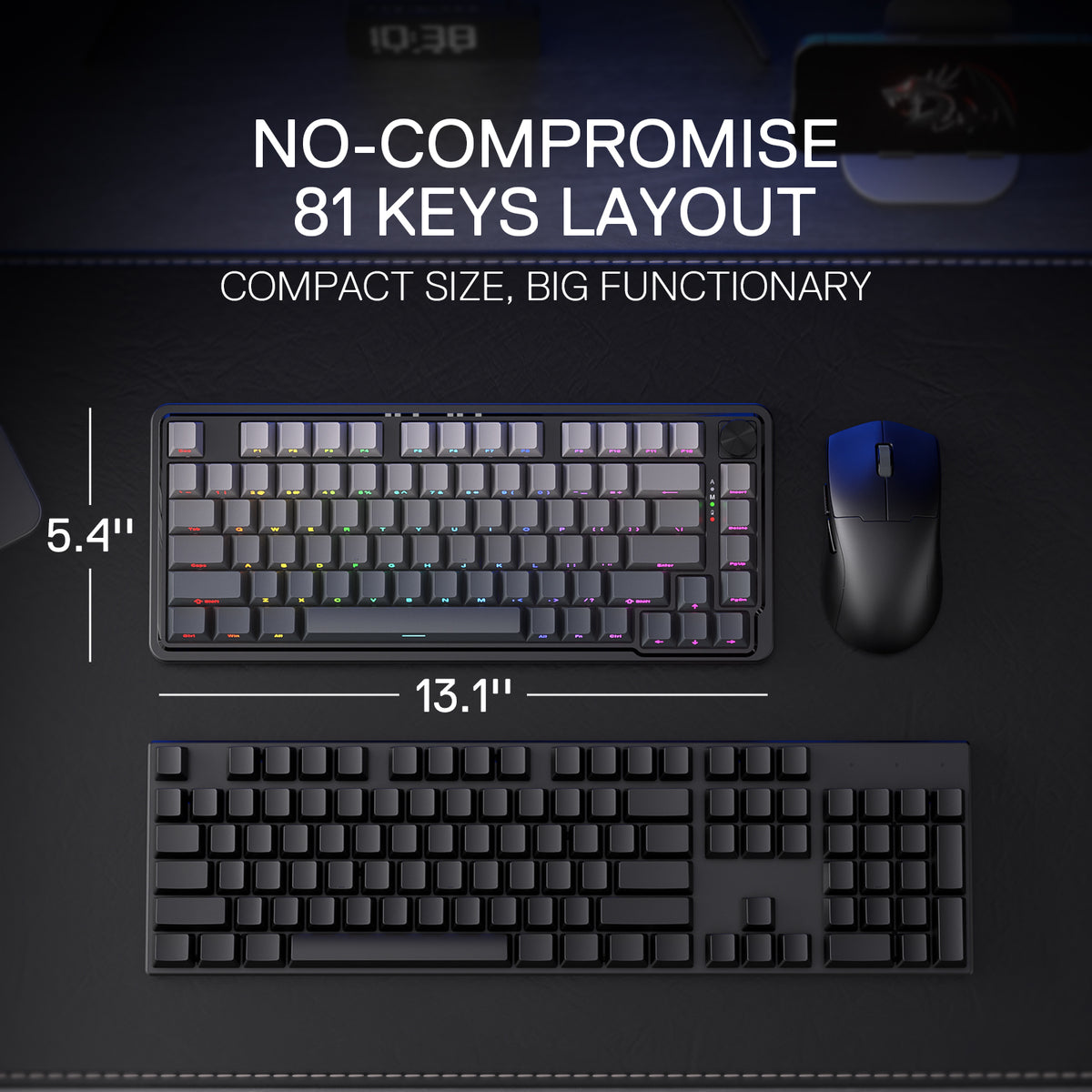 UCAL K673 PRO (Side Printed PBT Keycaps), image 7 of 17