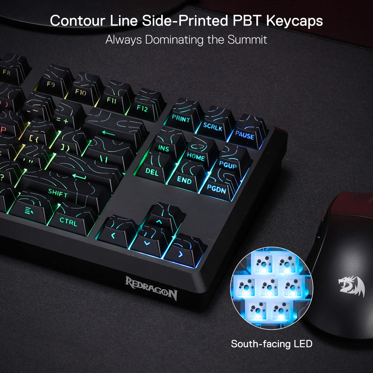 URANUS K737 PRO (Side Printed PBT Keycaps), image 5 of 10 - enlarged view