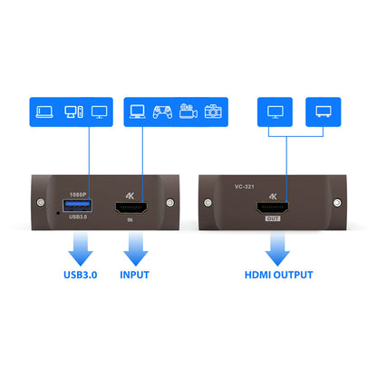 FLASH VC321 4K Video Capture Card - thumbnail 3