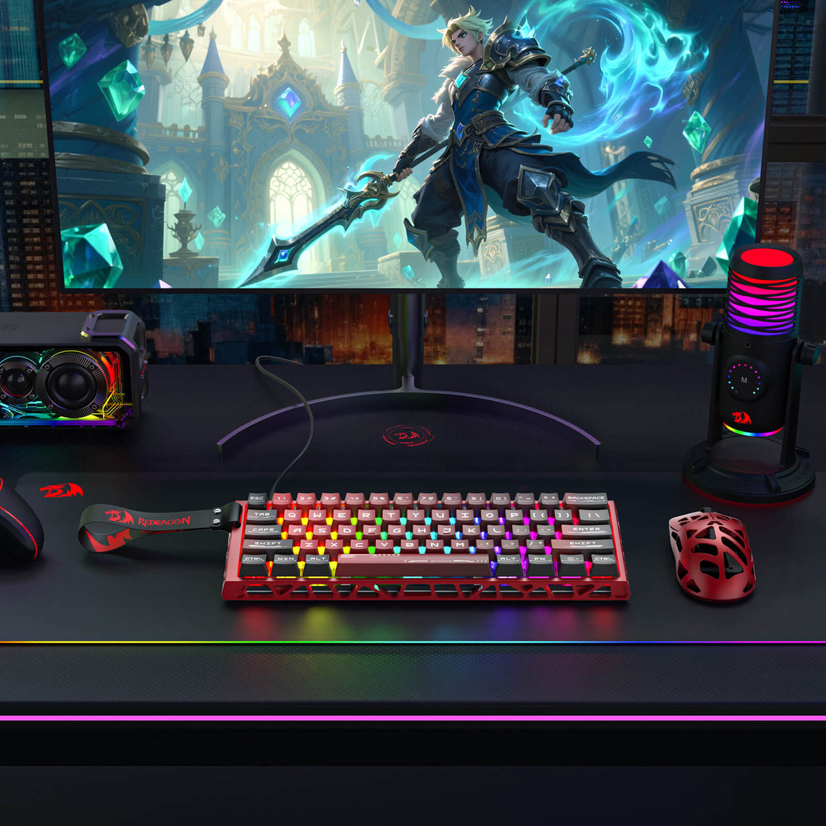 VENOM K753 HE Rapid Trigger Gaming Keyboard, image 9 of 18 - enlarged view