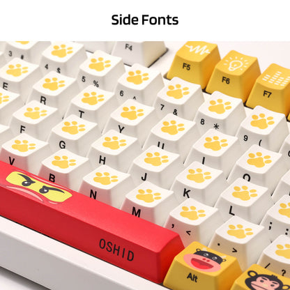 (Only Keycaps) Redragon X LTC 108-Key OEM Profile PBT Double Shot Keycaps - thumbnail 4