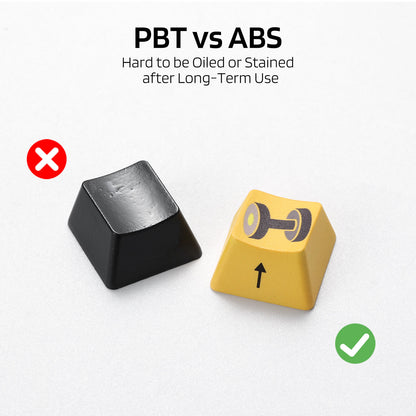 (Only Keycaps) Redragon X LTC 108-Key OEM Profile PBT Double Shot Keycaps - thumbnail 6