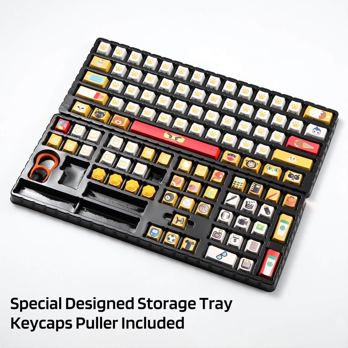 (Only Keycaps) Redragon X LTC 108-Key OEM Profile PBT Dou..., image 8 of 9