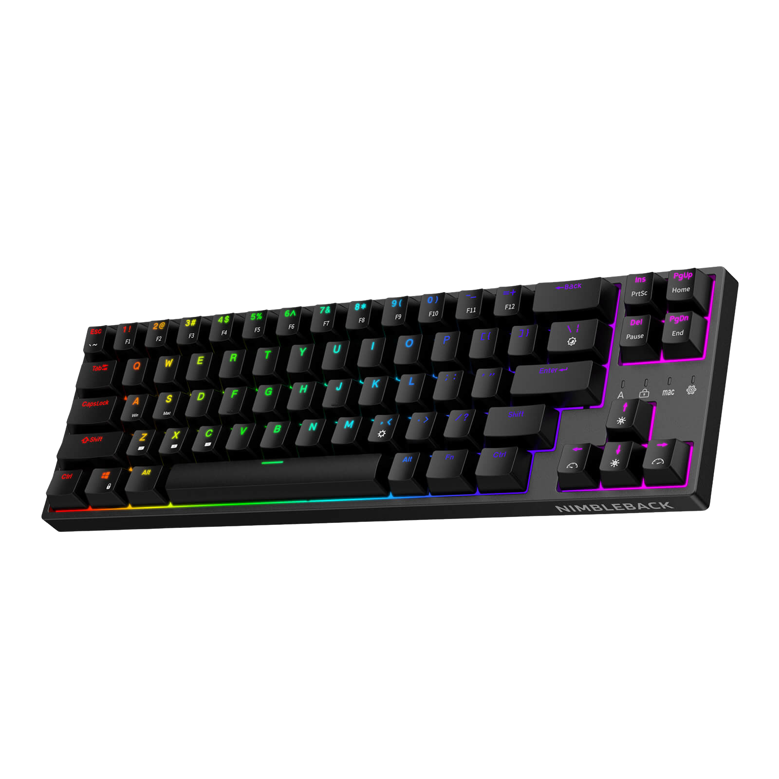 Redragon X LTC NB681 68-Key Wired Mechanical Keyboard, 65% Compact Layout, Hot-Swappable MX-Style...