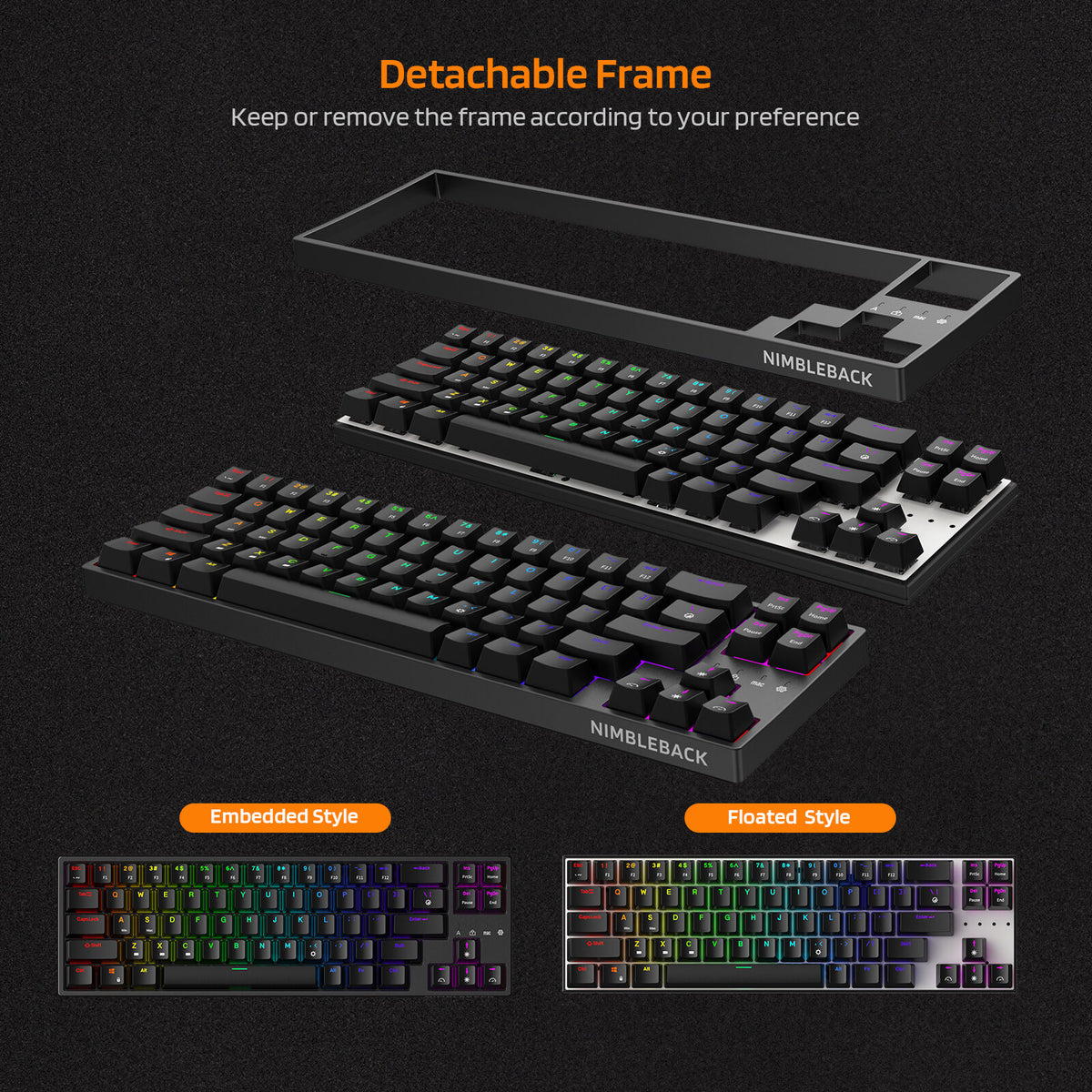 Redragon X LTC NB681 68 Keys Wired Mechanical Keyboard (S..., image 5 of 10