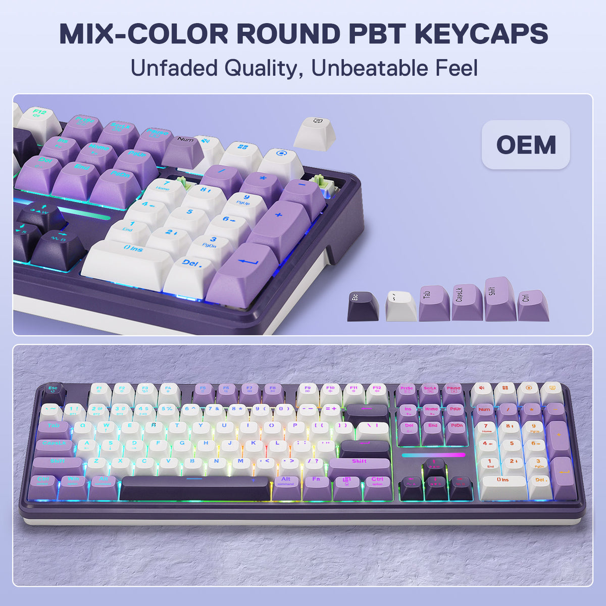 ANTONIUM K745 PRO Keyboard & AZZMACH M618 (1K HZ) Mouse C..., image 6 of 16 - enlarged view