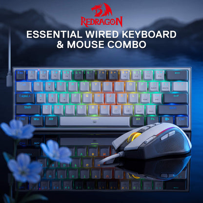 CB201 Gaming Keyboard & Mouse Wired Combo - thumbnail 13