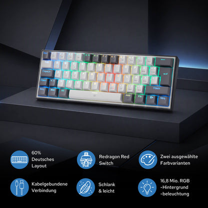 CB201 Gaming Keyboard & Mouse Wired Combo - thumbnail 34