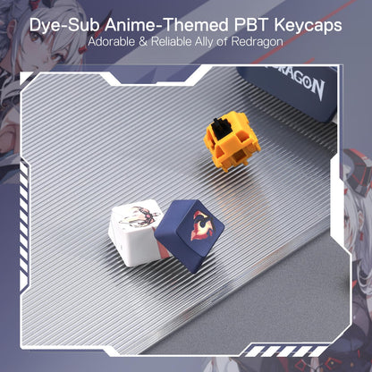 EISA K686 PRO SE Keyboard & M612 PRO Gaming Mouse Anime Combo - thumbnail 4