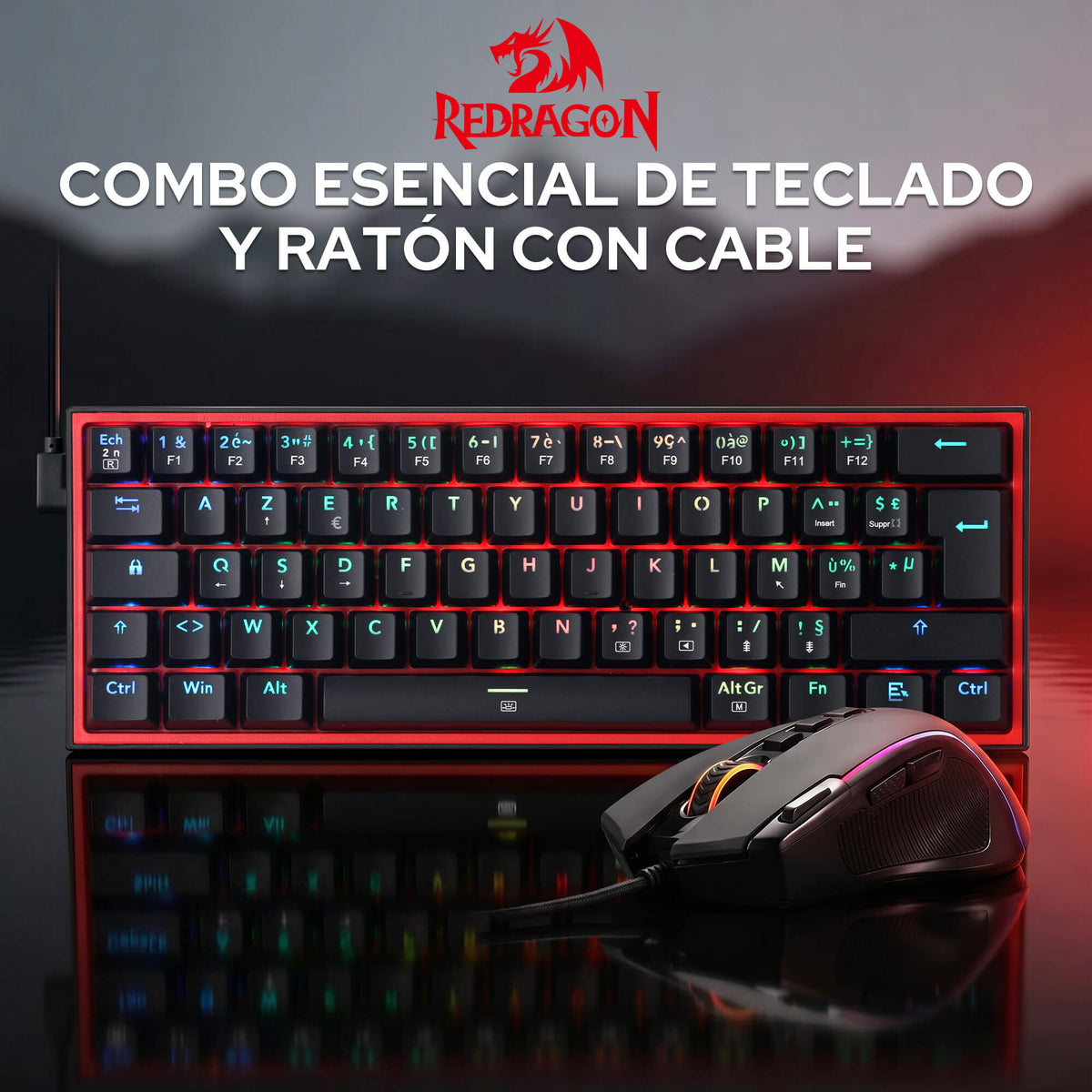 CB201 Gaming Keyboard & Mouse Wired Combo, image 29 of 46 - enlarged view