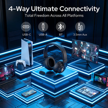 SPECTRA PRO H889 Wireless Gaming Headset - thumbnail 7
