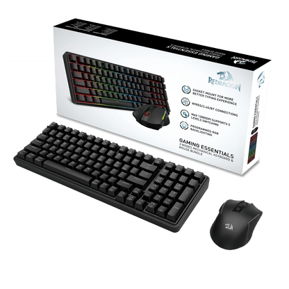 S162 3-Mode Wireless Gaming Keyboard & Mouse Combo - thumbnail 14