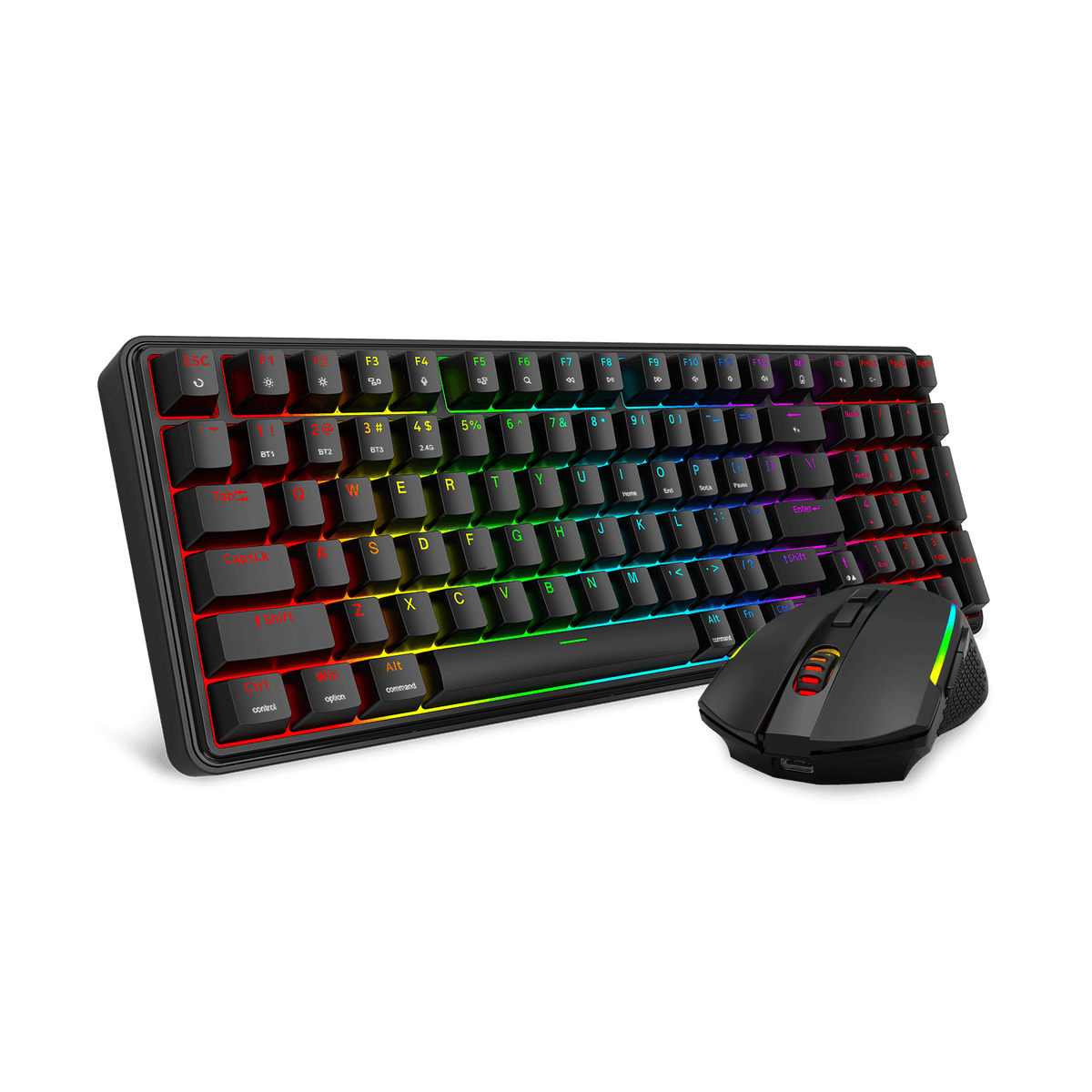 S162 3-Mode Wireless Gaming Keyboard & Mouse Combo, image 16 of 18