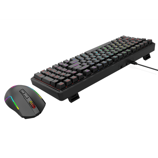 S162 3-Mode Wireless Gaming Keyboard & Mouse Combo - alternate view