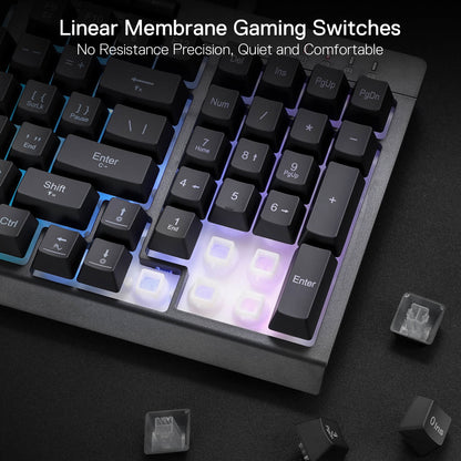 SHIVA K515 Membrane Gaming Keyboard - thumbnail 6