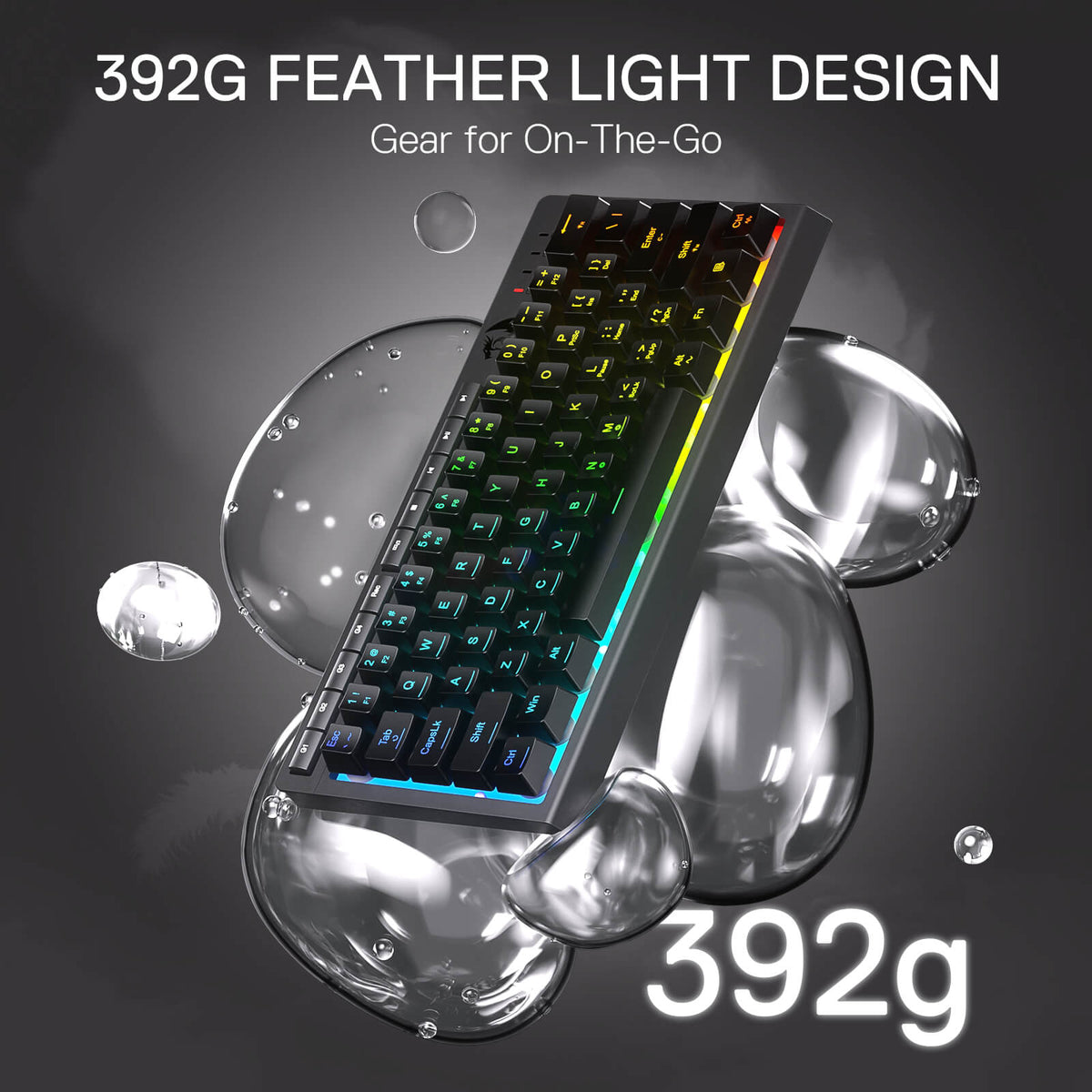 SHIVA K522 Membrane Gaming Keyboard, image 7 of 16