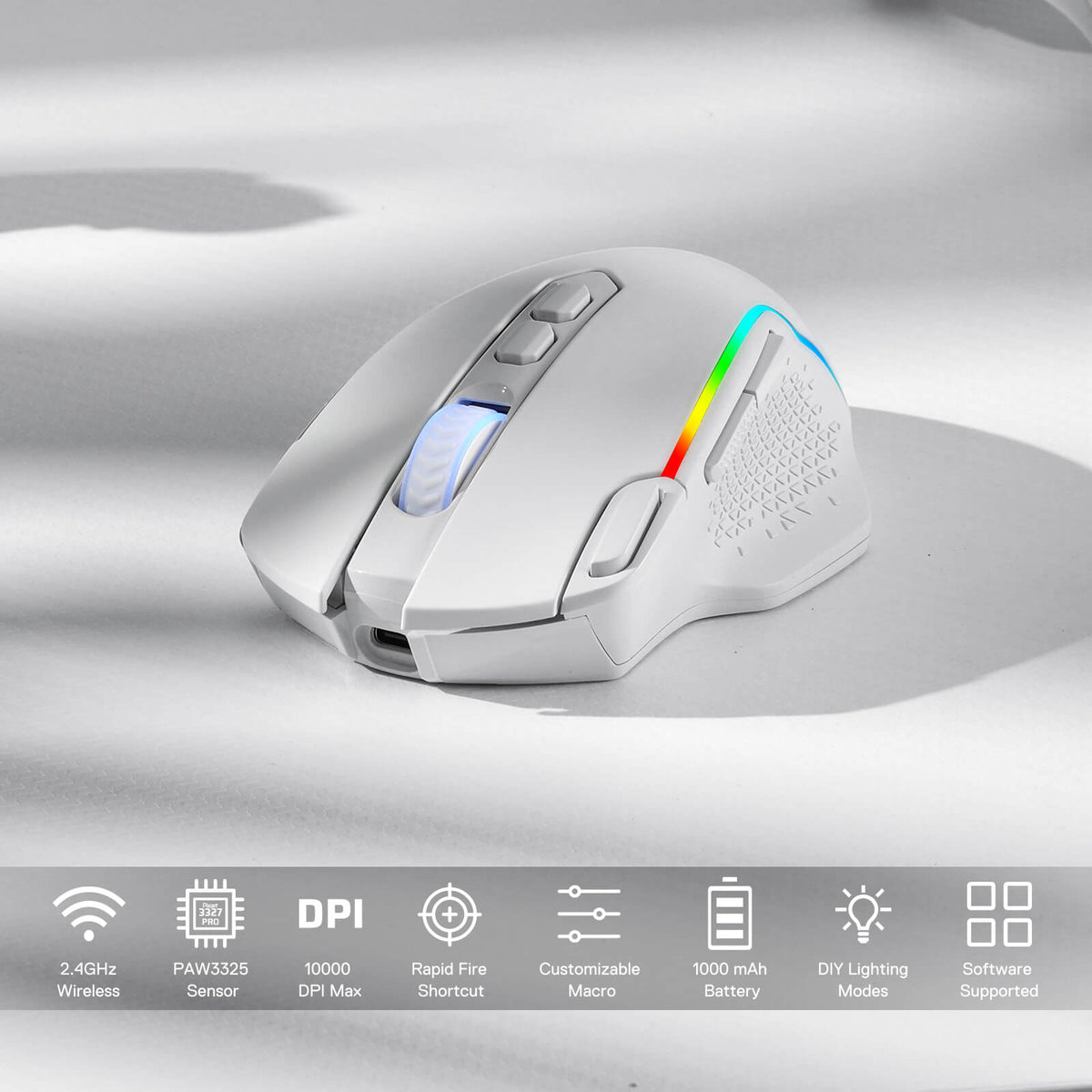 TAIPAN PRO M810 PRO Wireless Gaming Mouse, image 10 of 36 - enlarged view