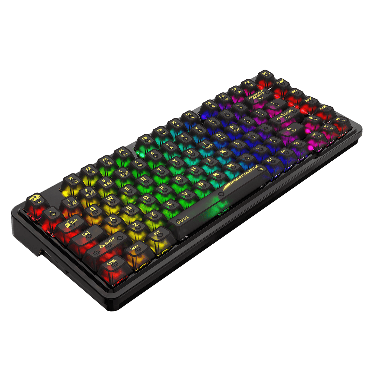 ELF PRO K649 Wireless Transparent Keyboard, image 22 of 28 - enlarged view