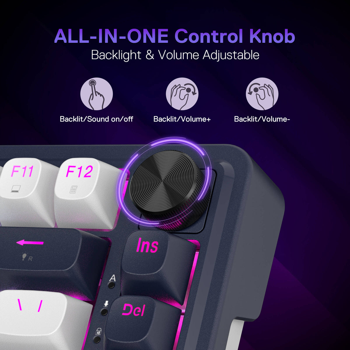 UCAL K673 HE Rapid Trigger Gaming Keyboard, image 4 of 13