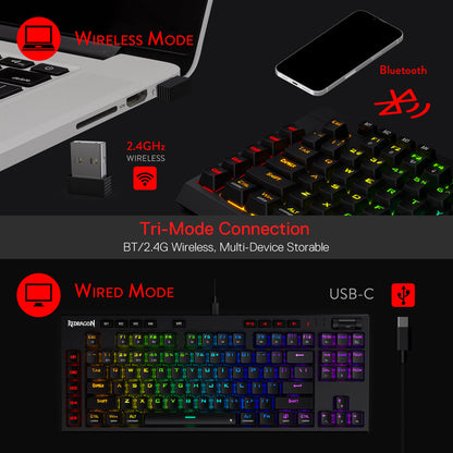 VISHNU K596 Pro Wireless Keyboard - thumbnail 5