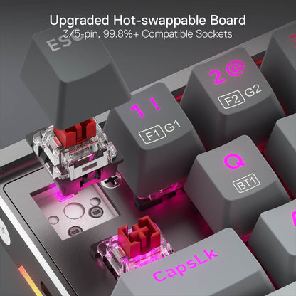 SHACO K641 Wired  Aluminum Keyboard - thumbnail 6