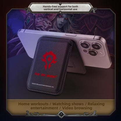World of Warcraft Magnetic Wallet Doubles as Phone Stand - thumbnail 7