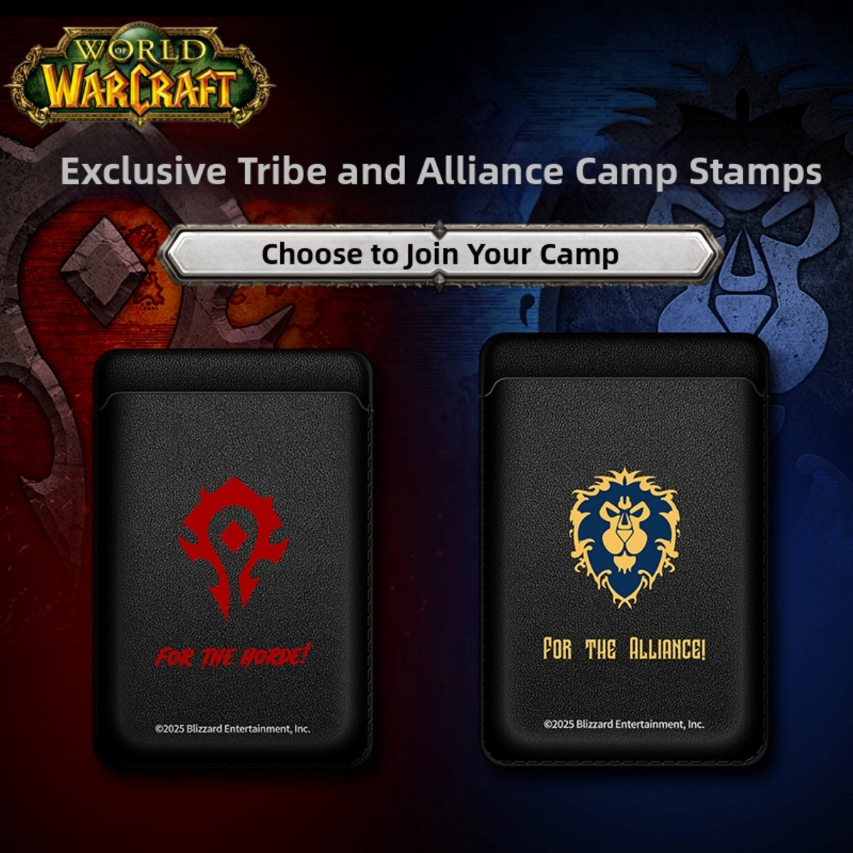 World of Warcraft Magnetic Wallet Doubles as Phone Stand, image 3 of 12 - enlarged view