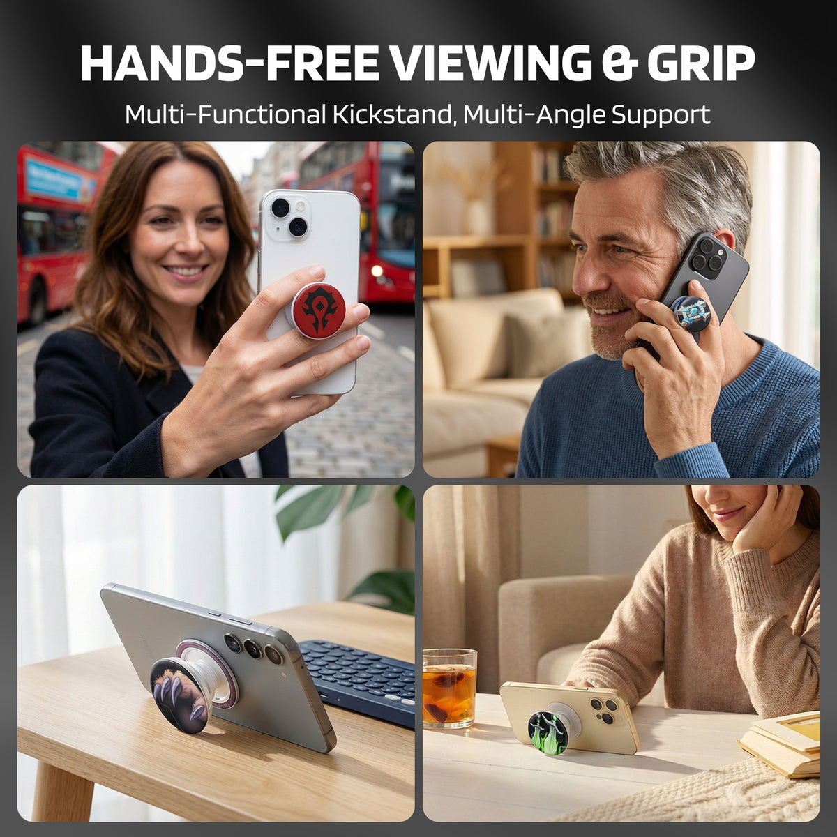 World of Warcraft Magnetic Airbag Phone Grip, image 5 of 6
