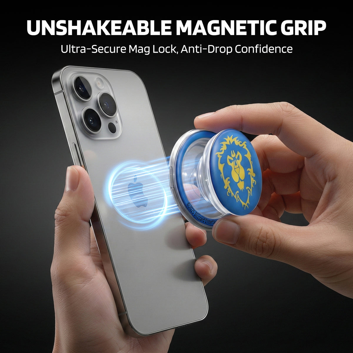 World of Warcraft Magnetic Airbag Phone Grip, image 19 of 21 - enlarged view
