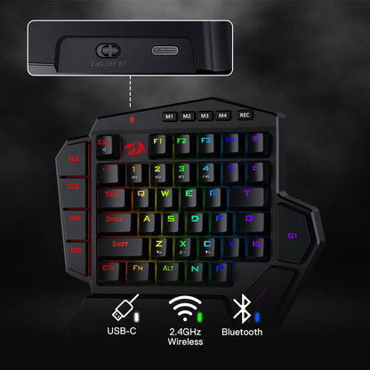 DITI K585 Pro Wireless One-Handed Gaming Keyboard - thumbnail 6