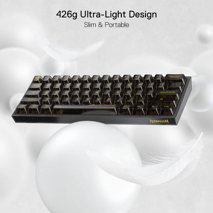 FIZZ K617 SE Full-Transparent Mechanical Keyboard - thumbnail 10