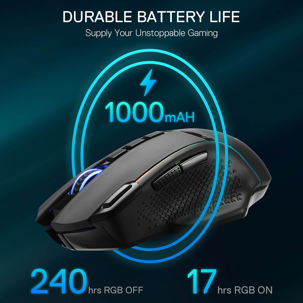 M991 Wireless FPS Gaming Mouse, image 6 of 37