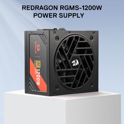 MASTER RGPS PRO 1200W 80 Plus® Gold ATX 3.1 PSU (Black & White) - thumbnail 14