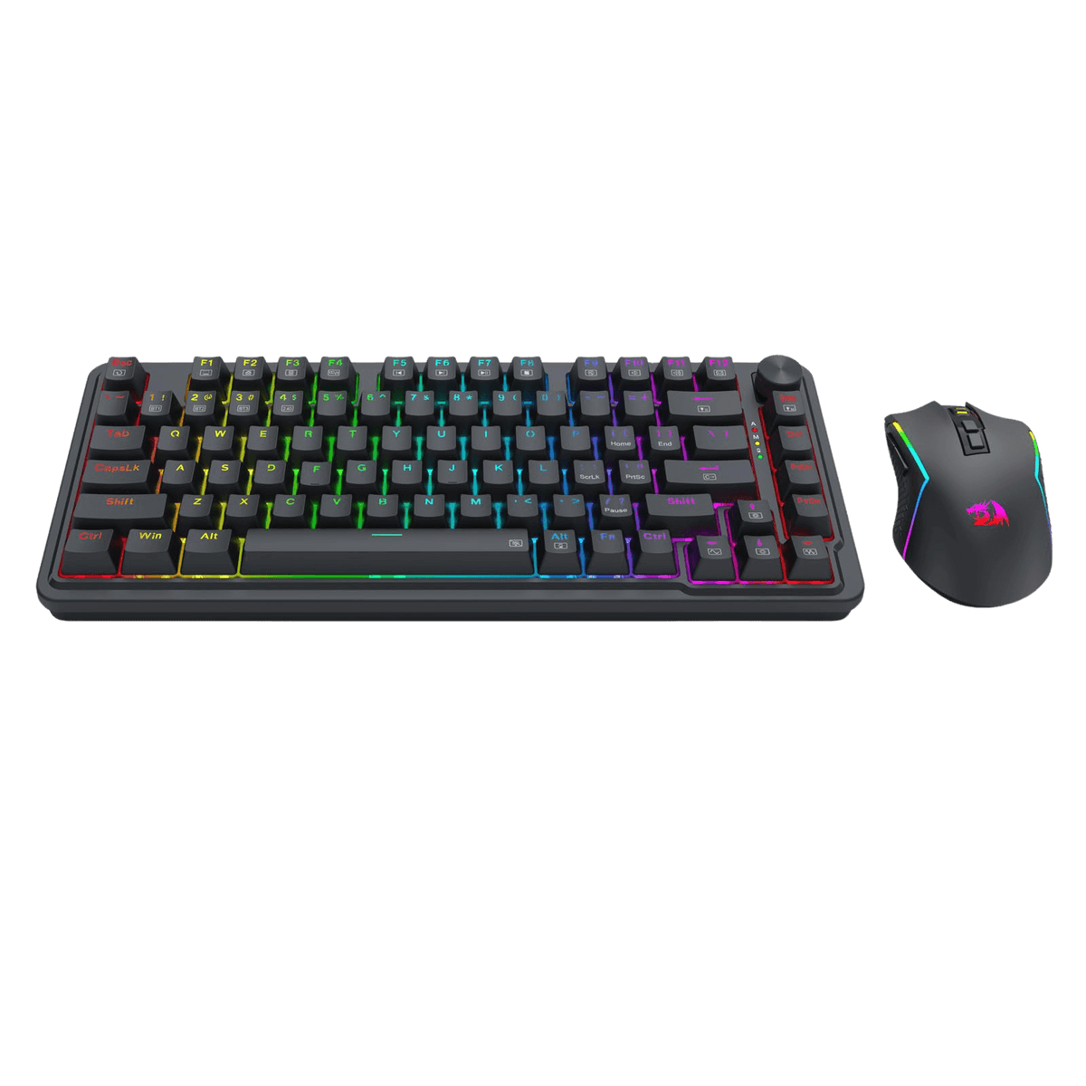S168 3-Mode Wireless Gaming Keyboard & Mouse Combo, image 4 of 8