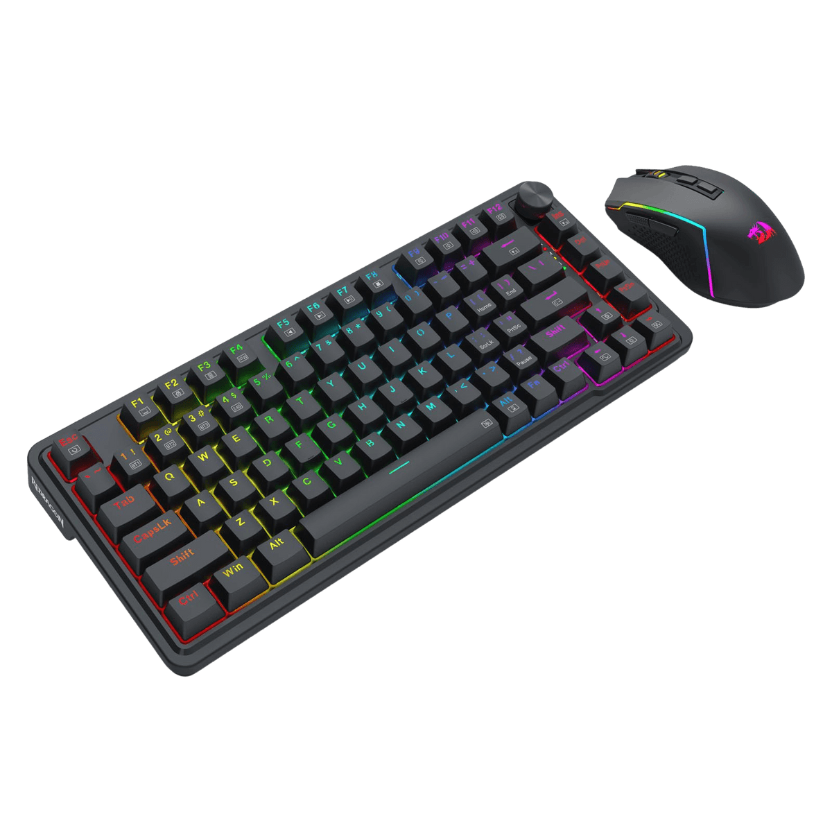 S168 3-Mode Wireless Gaming Keyboard & Mouse Combo, image 5 of 8
