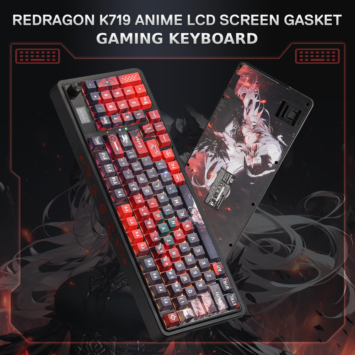 ARTEMIS K719 PRO Anime Keyboard, image 8 of 17 - enlarged view