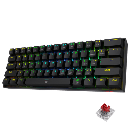 (Open-box) DRAGONBORN K630 Wired 60% Keyboard - thumbnail 7