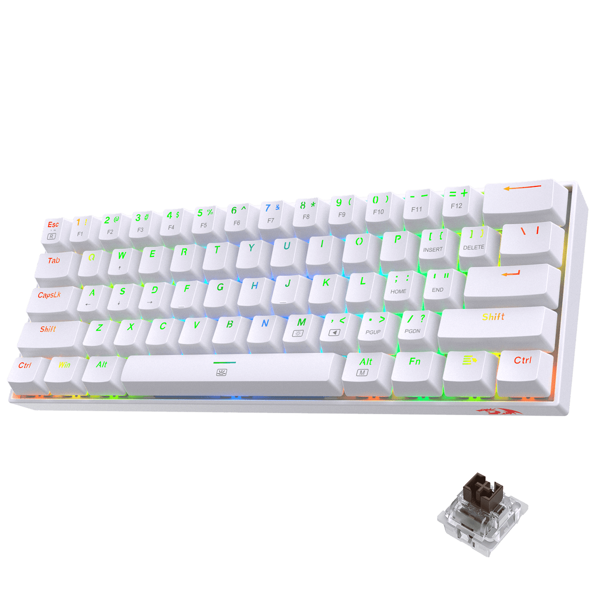 (Open-box) DRAGONBORN K630 Wired 60% Keyboard, image 5 of 16 - enlarged view