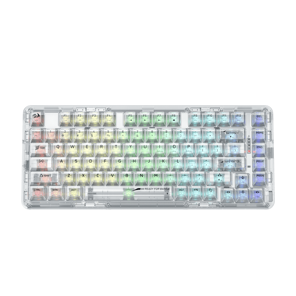 ELF PRO K649 Wireless Transparent Keyboard, image 2 of 28 - enlarged view