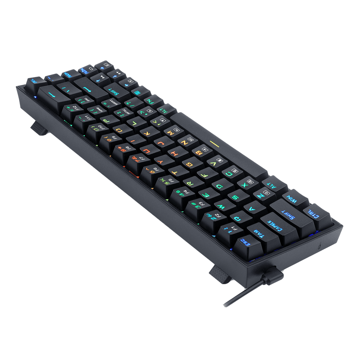 CASTOR K631 65% Wired RGB Gaming Keyboard, image 8 of 13