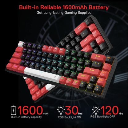 CASTOR K631 PRO 65% Wireless RGB Gaming Keyboard - thumbnail 8