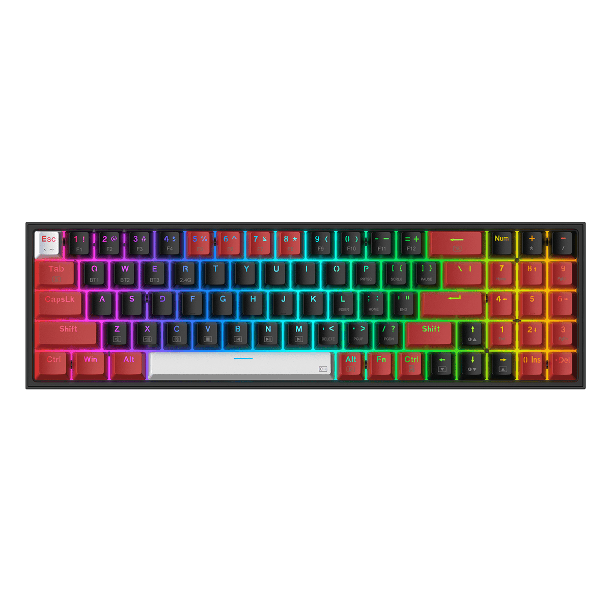POLLUX K628 PRO 75% Wireless Gaming Keyboard, image 1 of 14 - enlarged view