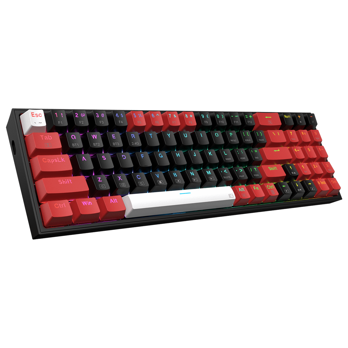 POLLUX K628 PRO 75% Wireless Gaming Keyboard, image 2 of 14 - enlarged view