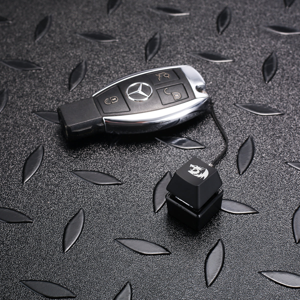 Clicky Blue Linear Tactile Mechanical Keyboard Keychain S..., image 3 of 4 - enlarged view