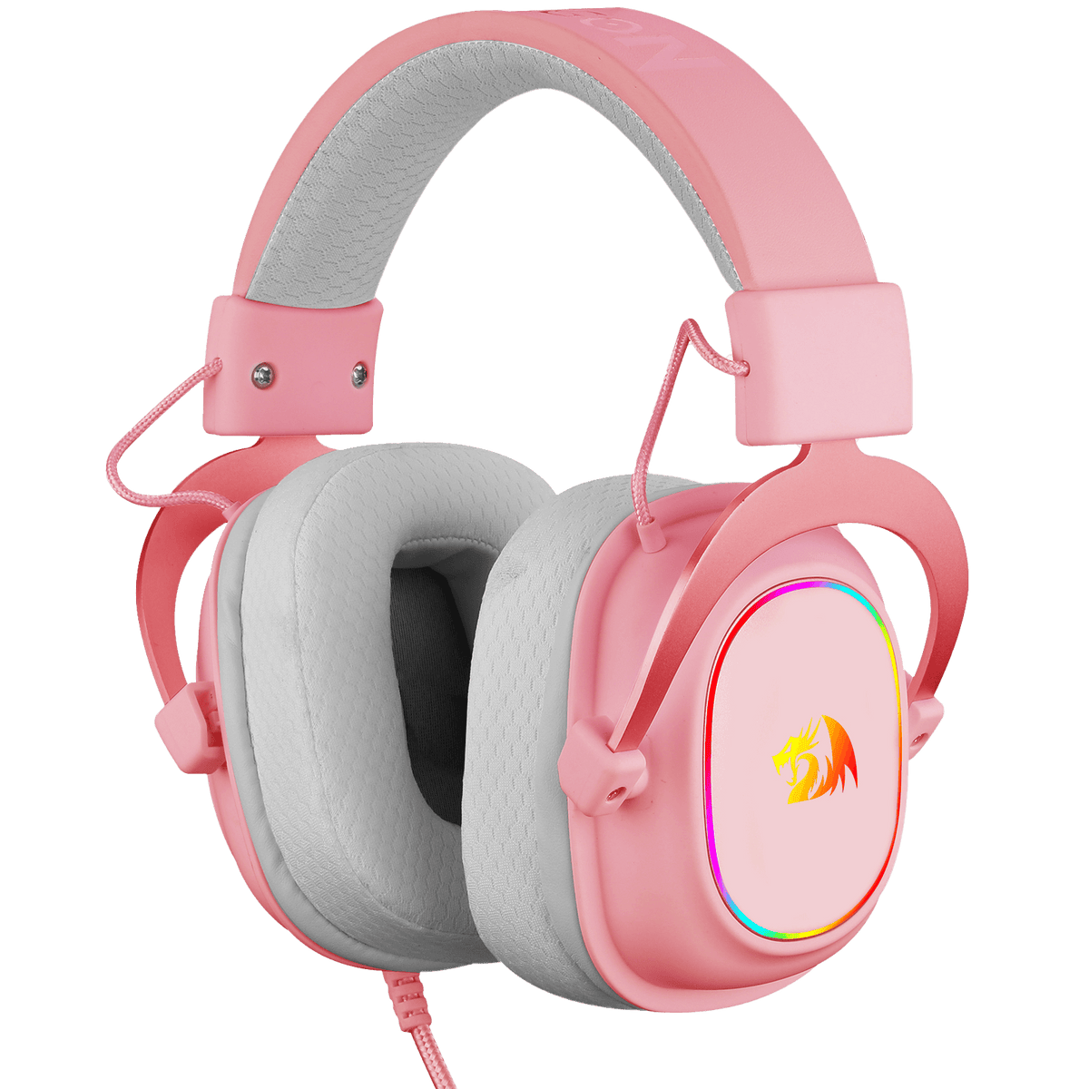 H510 ZEUS-X Cute Gaming Headphone with Mic (Pink Color), image 11 of 11 - enlarged view