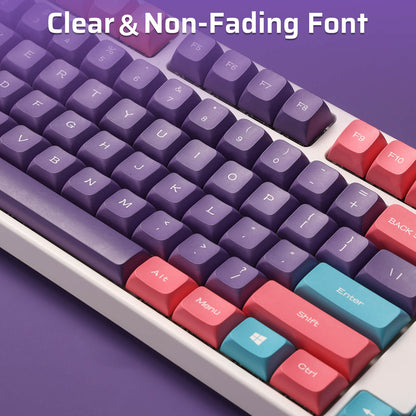 (Only Keycaps) Redragon x LTC PBT Double Shot 112-Key Sublimation Keycaps Set... - thumbnail 12